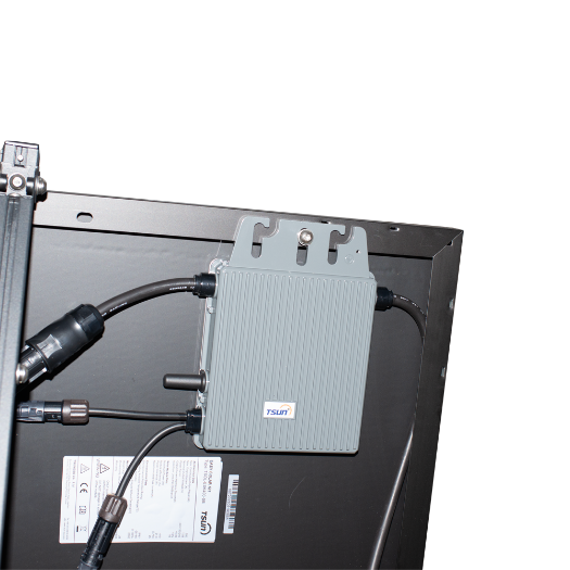 TSOL-ESK400-SB TSUN Spider Angled Solar Kit   Full Black Panel 400W   Microinverter MS400 400W 