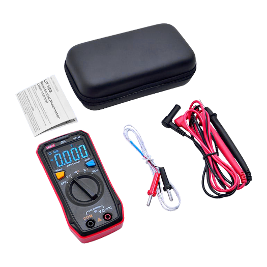 UT123T Pocket Digital Multimeter   DC and AC voltage measurement up to 600V 