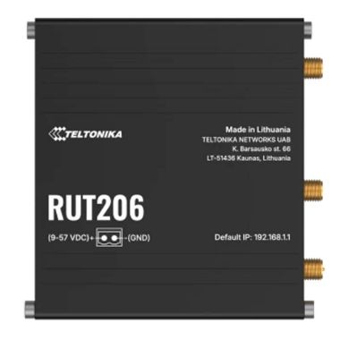 TK-RUT206, Teltonika usmjerivač 4G Industrijski, 2 Ethernet porta RJ45 Brzi Ethernet