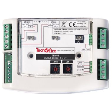 TF-TFM01, Izlaz adresibilnog modula 1, 2 modaliteta tipa izlaza: kontakt ili CO
