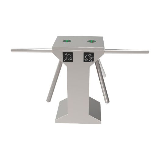 TS-TR601-M, Dvosmjerna pristupna okretna rampa, 3 dvostruke rotirajuće ruke, Vremena, alarmi i načini otvaranja