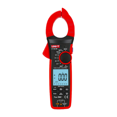 UT207B LCD clamp meter   DC measurement up to 1000V and 1000A   Measurement in AC up to 1000V and 1000A 
