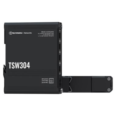 TK-TSW304, Teltonika industrijski neupravljani preklopnik, 4 Ethernet RJ45 Gigabitna porta