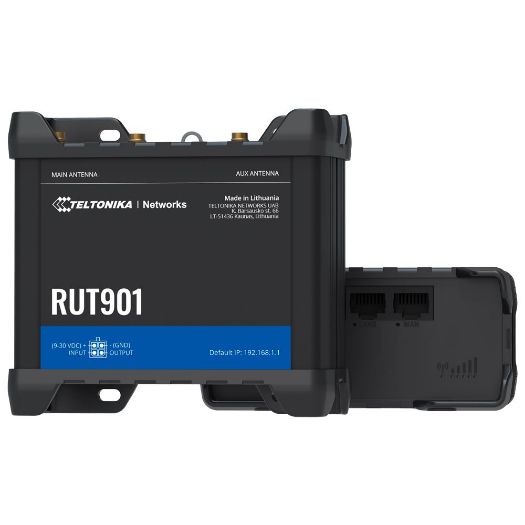 TK-RUT901, Teltonika usmjerivač 4G Industrijski, 4 Ethernet porta RJ45 Fast Ethernet