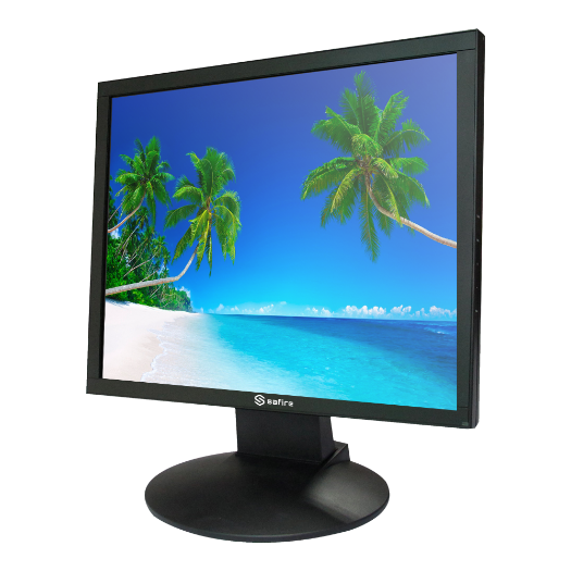 SF-MNT19-BNC Monitor SAFIRE LED 19"   Designed for video surveillance 24/7 