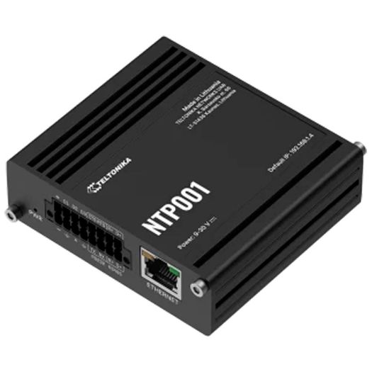 TK-NTP001, Teltonika industrijski NTP poslužitelj, Luka RJ45 10/100Mbps, Portovi RS232 i RS485