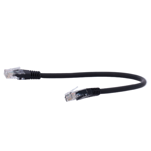 UTP6-H-1BK UTP cable   Ethernet   RJ45 Connectors   Category 6   1 m   Black colour