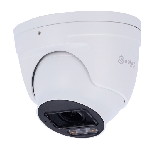 SF-IPT511CA-4E1-DL Safire Smart   Turret IP camera E1 Night Color AI range 
