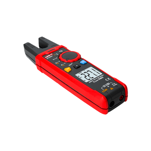 UT256A Fork type clamp ammeter   LCD display of up to 6000 counts   Current measurement in AC up to 200A 