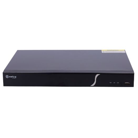 SF-NVR6208-8P-B2, Safire Smart, NVR snimač za IP kamere, Raspon B2, 8 kanala PoE Portovi / Kompresija H.265S / 2 tvrda diska