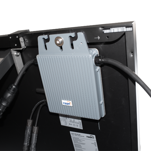 TSOL-ESK400-PB TSUN Solar Pop Up Kit   Full Black Panel 400W   Microinverter MS400 400W 