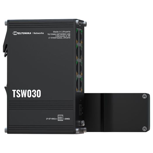 TK-TSW030, Teltonika industrijski neupravljani preklopnik, 8 Ethernet portova RJ45 Brzi Ethernet