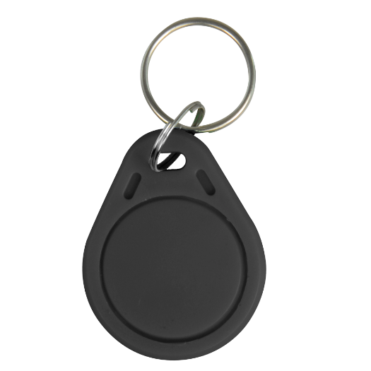 TAG-MF-WR-BLACK Rewritable proximity TAG key fob   Identification by radio