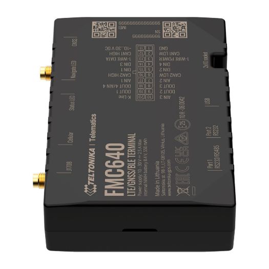 TK-FMC640, Profesionalni tragač vozila, Unutarnji priključak ožičenja, Skrivena instalacija ispod armaturne ploče