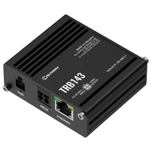TK-TRB143, Teltonika Gateway 4G Industrijski, 4G Kat. 4 / 3G / 2G, Ethernet priključak RJ45 10/100/1000Mbps