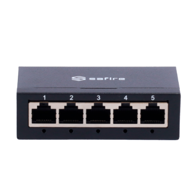 SF-SW05-G-M Desktop Switch   5 ports Gigabit   Speed 10/100/1000Mbps   Plug &amp; Play 