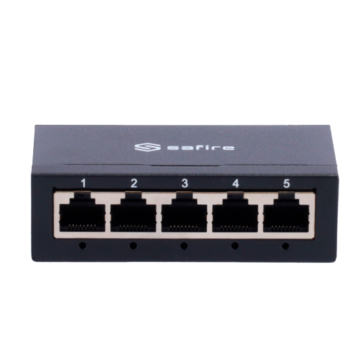 SF-SW05-G-M Desktop Switch   5 ports Gigabit   Speed 10/100/1000Mbps   Plug &amp; Play 