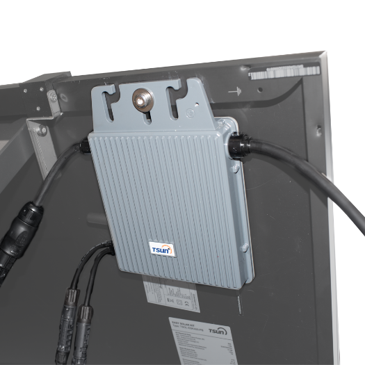 TSOL-ESK400-PS TSUN Solar Pop Up Kit   Full Black Panel 400W   Microinverter M400 400W 