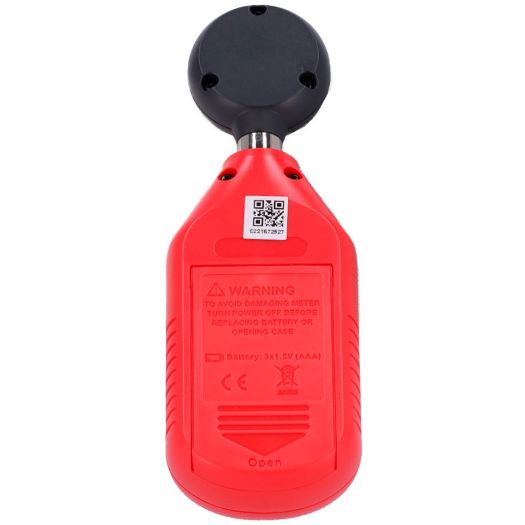 UT383, Ruka, mjerač osvijetljenosti, Pozadinsko osvjetljenje zaslona, Visoka stopa uzorkovanja