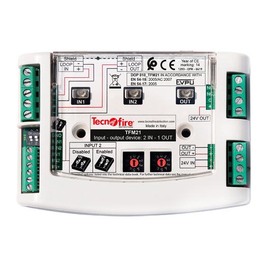 TF-TFM21 adresabilni modul 2 ulaza + 1 izlaz 4 kriterija rada: 