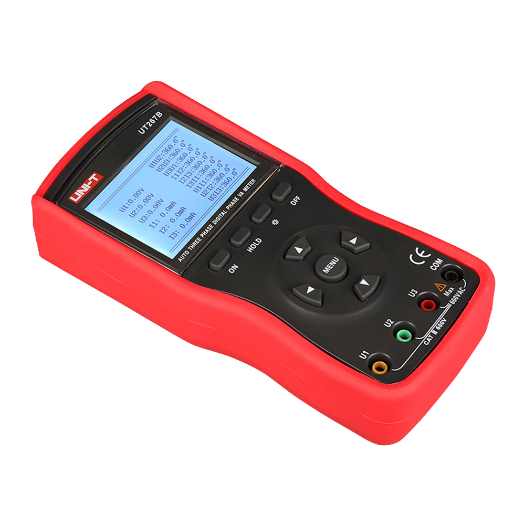 UT267B trofazni klampa-ampermetar   LED zaslon s pozadinskim osvjetljenjem   Mjerenje izmjenične struje do 600 V i 20 A 