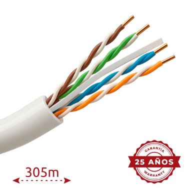 UTP6E-300-H, Halogen, besplatni kruti UTP kabel, Kategorija 6, Bezkiselični vodič, čistoća 99,9% bakar