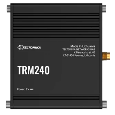 TK-TRM240 Teltonika Modem 4G Industrial   4G Cat 1 / 3G / 2G   Micro USB connector 