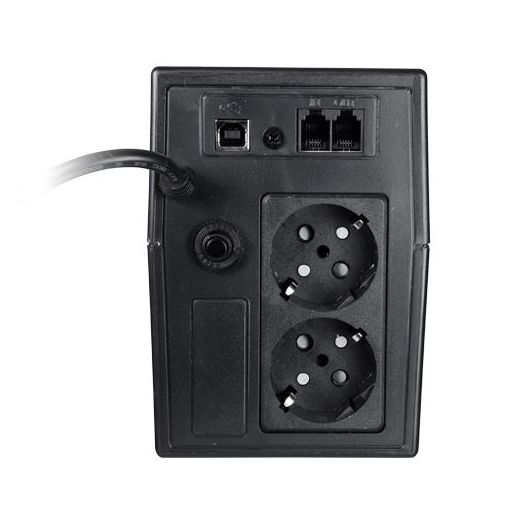 UPS600VA-2, Singl, Fazni linijski interaktivni UPS, Moć 600VA/360W, Ulaz 220~240 VAC / Izlaz 230 VAC