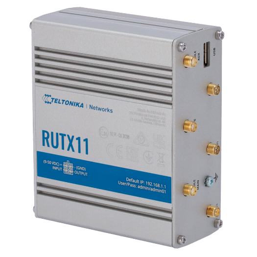 TK-RUTX11 Teltonika Router 4G Industrial   Dual SIM 4G Cat 6 Cat [%VAR%] 