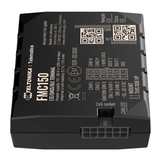 TK-FMC150, Napredni sistem za praćenje vozila, Unutarnji priključak ožičenja, Skrivena instalacija ispod armaturne ploče