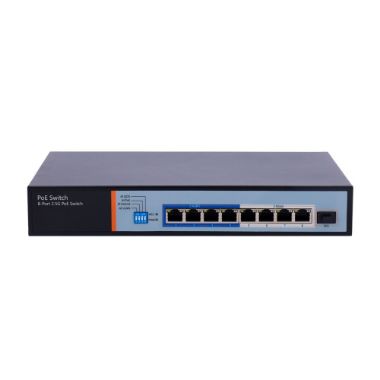 SW98HIPOE-2AZXF-150, Višegigabitni Hi, PoE Prekidač 2, 5Gbps, 8 PoE portova + 1 Uplink SFP 10G