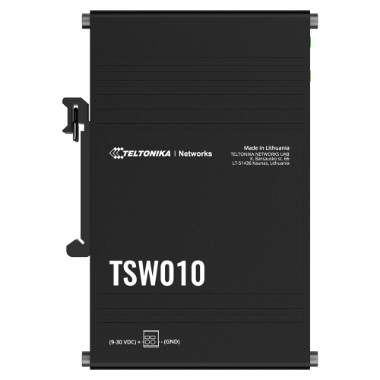 TK-TSW010 Teltonika Industrial Unmanaged Switch   5 Ethernet ports RJ45 Fast Ethernet 
