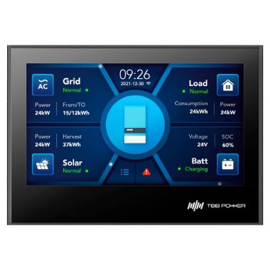 TBB-E4-MONITOR, LCD TBB zaslon, Kompatibilno s RioSun II inverterima, Praćenje, programiranje i upravljanje
