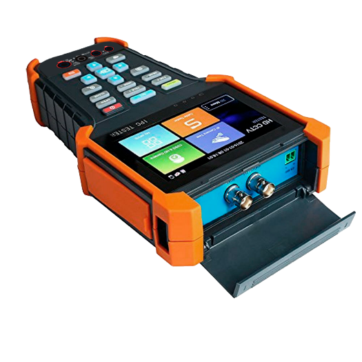 SF-TESTER4-5N1-4K Multifunctional CCTV Tester   Supports HDTVI, HDCVI, AHD, CVBS and IP cameras 