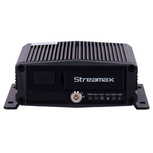 ST-M1N-H0402-GPS4GW-V2, Strimax, NVR snimač za vozilo, 4 kanala AHD i 1 kanal IP / Kompresija H.265/H.264