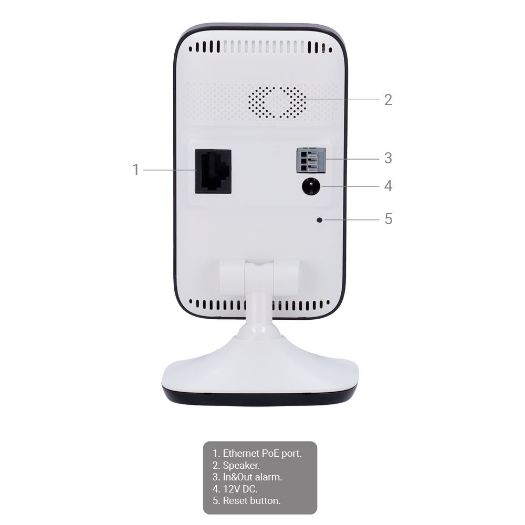 SF-IPCU014A-4B1W-PIR, Safire Smart, Domet Cube IP kamere B1 WiFi, Rezolucija 4 megapiksela (2560x1440)