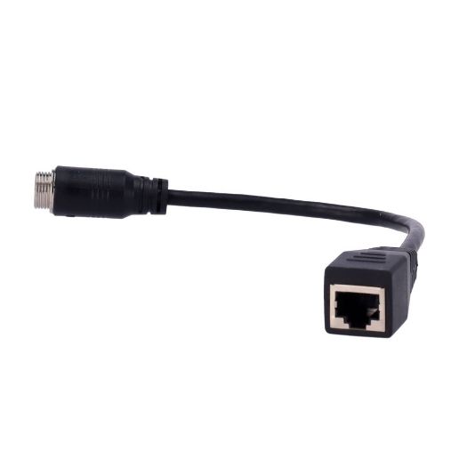 ST-6PINMALE-RJ45, Strimax, Konverzija 6-pin muškog na RJ45 ženski, Duljina 15cm