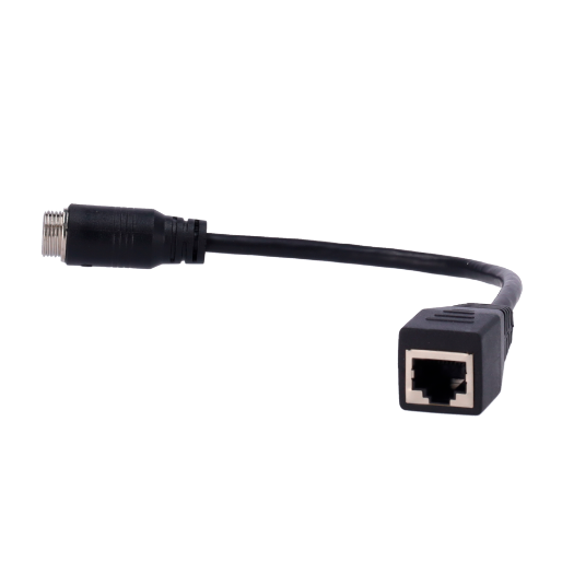 ST-6PINMALE-RJ45 Streamax   Conversion 6PIN male to RJ45 female   Length 15cm