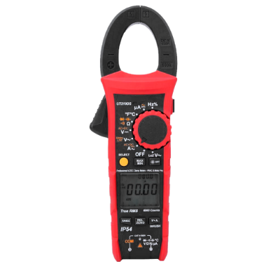 UT219DS Current clamp   DC measurement up to 1000V and 600A   Measurement in AC up to 1000V and 600A 