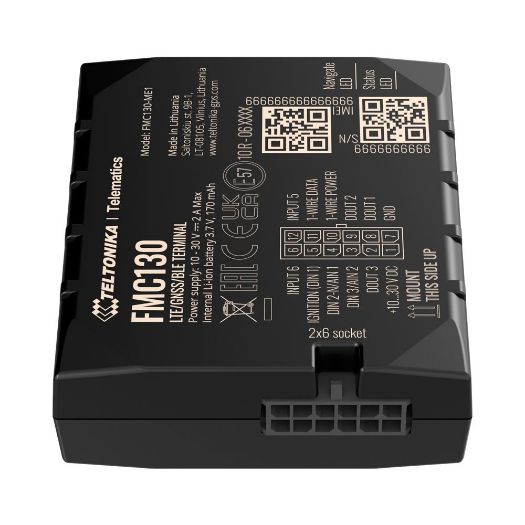 TK-FMC130, Napredni sistem za praćenje vozila, Unutarnji priključak ožičenja, Skrivena instalacija ispod armaturne ploče