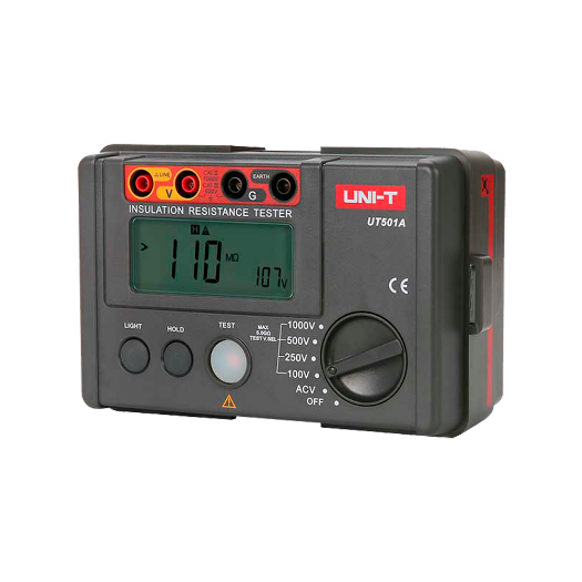 UT501A Electrical Insulation Resistance Meter   LCD display up to 2000 accounts 