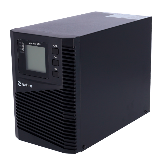 UPS1000VA-ON-4IEC UPS online   Power 1000VA/900W   Input 200~240 Vac / Output 200~240 Vac 