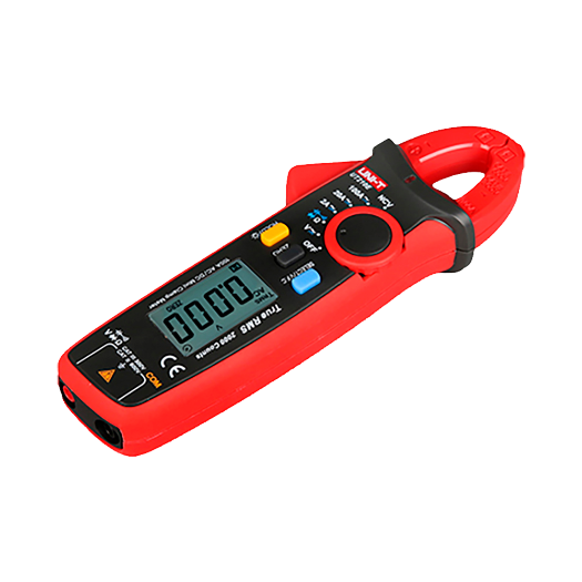 UT210D Mini clamp ammeter   DC and AC measurement up to 600V and 200A   Measures resistance, frequency and capacitance 