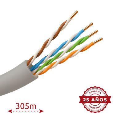 UTP5E-300-H, Safire UTP kabel, Kategorija 5E, Kalem od 305 metara, Sivi pokrov