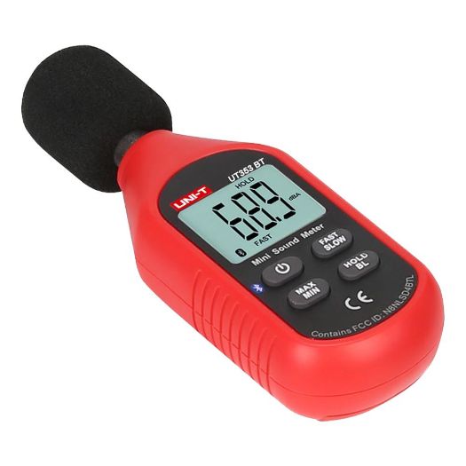UT353-BT, Mjerač razine zvuka, Prima buku do 130 dB s brzim odzivom