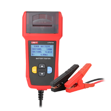 UT675A Battery tester   Measures capacitance, voltage, resistance and status 