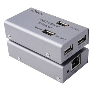 USB-EXT-4 USB LAN Extender   1 USB input   4 USB outputs   Maximum connection length 50m 