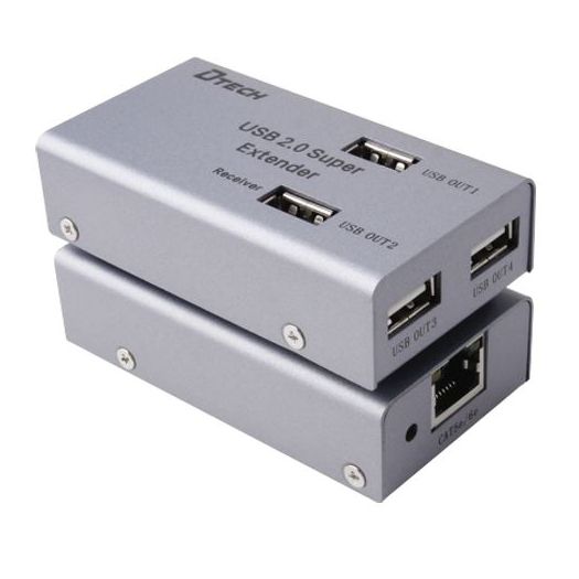 USB-EXT-4, USB produživač signala, Domet 50 m, Omogućuje 1 vezu: 1