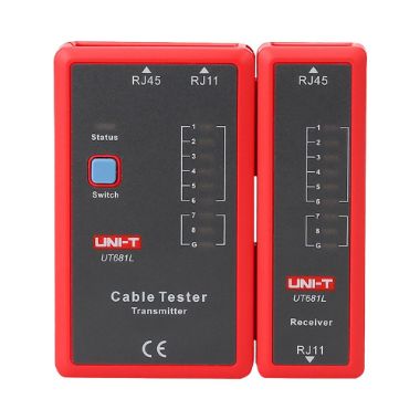 UT681L, Kabelski tester, Provjera statusa kabela RJ45/RJ11, Testiranje brzog i sporog načina rada