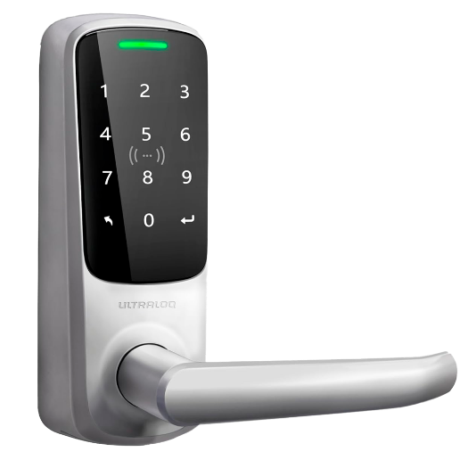 UL-LATCH5-NFC Anviz Ultraloq Smart Lock   NFC, MF, PIN and App   50 WiFi and Bluetooth users 